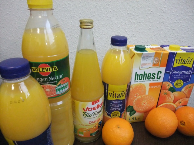 Lebensmittelverkostung: Teil 2 – Orangensaft metacheck 